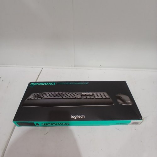 2PC LOGITECH PERFORMANCE WIRELESS BLUETOOTH KEYBOARD AND MOUSE COMBO - BLACK (MODEL: MK850) image 4