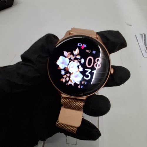 SMART WATCH AND FITNESS TRACKER WITH BLUETOOTH APP - ROSE GOLD (MODEL: DR03) image 2