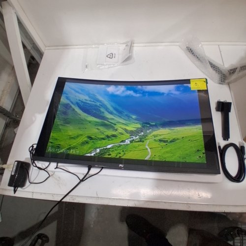 PJ CURVED COMPUTER MONITOR - 27"; 1800R - 1080P - BLACK image 2