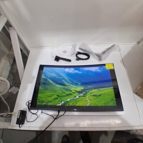 PJ CURVED COMPUTER MONITOR - 27"; 1800R - 1080P - BLACK image 4
