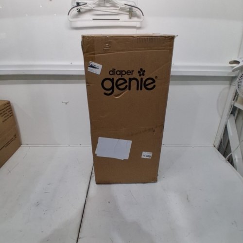 DIAPER GENIE PLATINUM STAINLESS STEEL DIAPER PAIL - 27" - GREY image 5