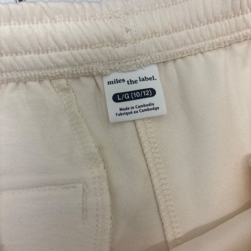 GIRL'S MILES THE LABEL SOFT & BREATHABLE SHORT - LARGE (10/12) - BEIGE (STYLE: 2634100) image 2