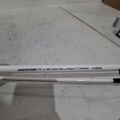 UGLY STIK COMPLETE SALTWATER KIT - 7FT - WHITE/ORANGE/BLACK image 3