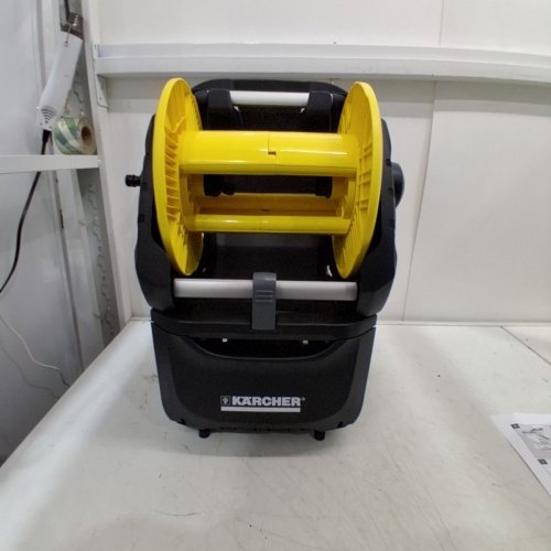 KARCHER PREMIUM HOSE REEL PORTABLE/WALL MOUNT - YELLOW/GREY/ BLACK (MODEL: HR7.300) image 3