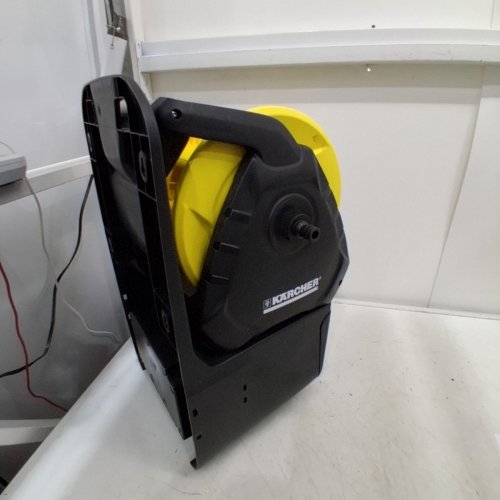 KARCHER PREMIUM HOSE REEL PORTABLE/WALL MOUNT - YELLOW/GREY/ BLACK (MODEL: HR7.300) image 5