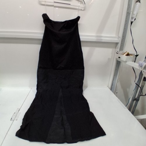 WOMEN'S SNDYS MAXI CHLOE SHEER DRESS - LARGE - BLACK (STYLE: SFD880) image 2