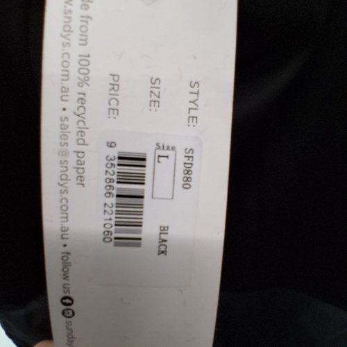 WOMEN'S SNDYS MAXI CHLOE SHEER DRESS - LARGE - BLACK (STYLE: SFD880) image 3