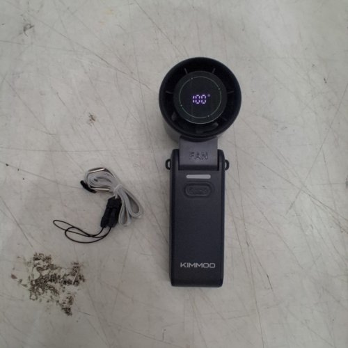 KIMMOO 3-IN-1 PORTABLE HANDHELD TURBO FAN - 5V - BLACK (MODEL: QW-F52) image 4