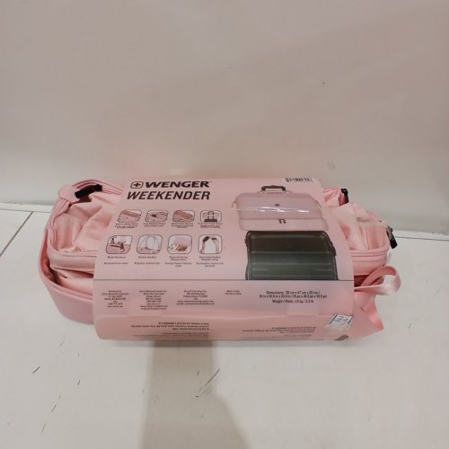 WENGER TRAVEL WEEKENDER BAG - PINK (MODEL: WGI097) image 4