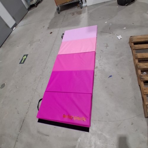 ANTSY PANTS TUMBLING GYMNASTICS MAT FOR KIDS - 77" - PINK OMBRE image 3