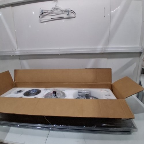 OHNIYOU 7-BLADE CEILING FAN WITH REMOTE CONTROL - 108" - SILVER (MODEL: GLX049-108) image 3