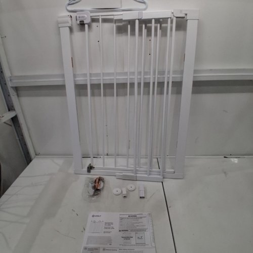 SAFETY 1ST EASY INSTALL TALL AND WIDE WALK THRU GATE - 29"-47" X 36" - WHITE (MODEL: GA106CWHOF1Z) image 2