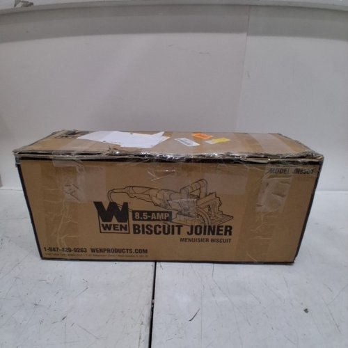 WEN PLATE AND BISCUIT JOINER WITH CASE AND BISCUITS - 8.5A -10000RPM (MODEL: JN8504) image 5