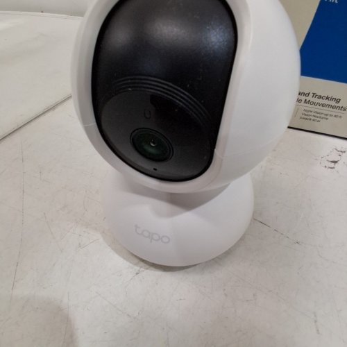 TP-LINK TAPO SMART PAN TILT HOME WIFI SECURITY CAMERA - 1080P MOTION DETECTION WORKS WITH ALEXA AND GOOGLE ASSISTANT - WHITE (MODEL: C200) image 4