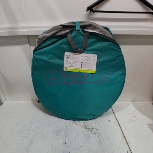 BBLÜV SUNKITÖ PORTABLE ANTI-UV POP-UP TENT WITH MOSQUITO NET - SPF 50 SUN PROTECTION - BLUE/GREY (MODEL: B0135) image 2