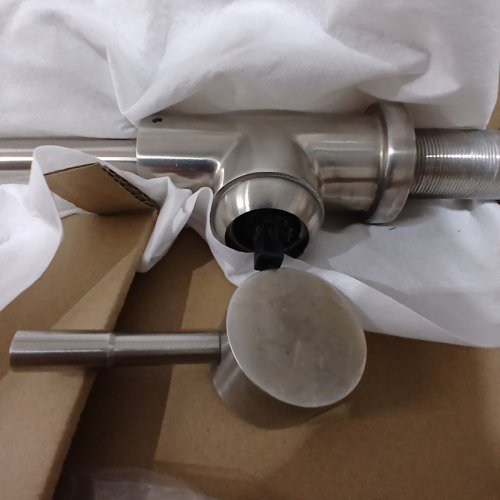 MOEN ADLER ONE-HANDLE HIGH ARC PULLDOWN KITCHEN FAUCET WITH POWER CLEAN AND OPTIONAL DECK PLATE - SPOT RESIST STAINLESS (MODEL: 87233SRS) image 4