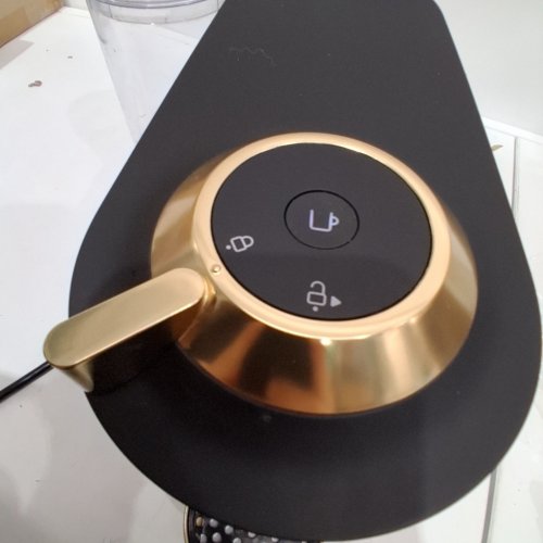 BREVILLE NESPRESSO VERTUO POP+ DELUXE COFFEE AND ESPRESSO MACHINE - MATTE BLACK/GOLD (MODEL: BNV125MTB) image 2