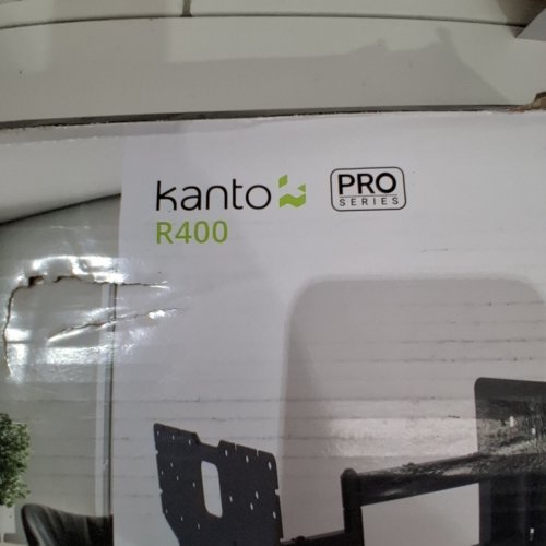 KANTO R400 PRO SERIES RECESSED IN-WALL FULL MOTION ARTICULATING TV MOUNT FOR 35" - 65" TVS image 2