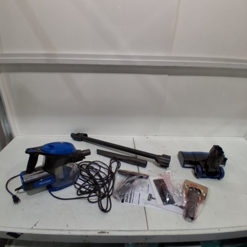 SHARK ROCKET PET ULTRA-LIGHT CORDED STICK & HANDHELD VACUUM CLEANER - BLUE & GREY (MODEL: HV300C V5) image 3