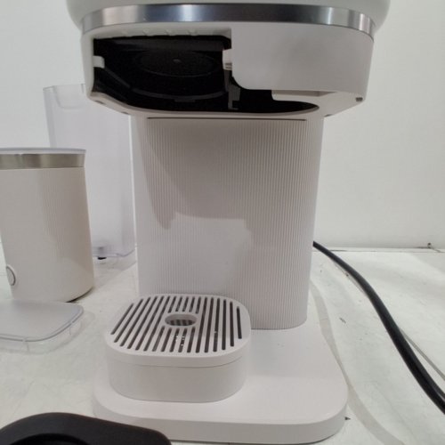 PHILIPS BARISTINA AUTOMATIC ESPRESSO MACHINE WITH BUILT-IN GRINDER AND MILK FROTHER BUNDLE - WHITE (MODEL: BAR300) image 6