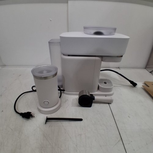 PHILIPS BARISTINA AUTOMATIC ESPRESSO MACHINE WITH BUILT-IN GRINDER AND MILK FROTHER BUNDLE - WHITE (MODEL: BAR300) image 7