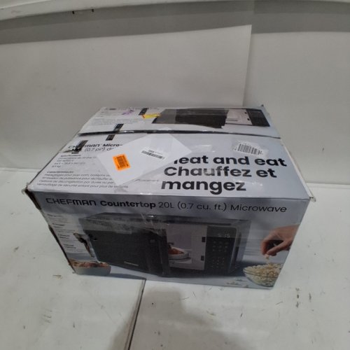 CHEFMAN MICROWAVE OVEN WITH 10 POWER LEVELS AND CHILD SAFETY LOCK - 0.7 CU.FT. - 700W - 6 PRESETS - BLACK (MODEL: RJ55-7-V2) image 5