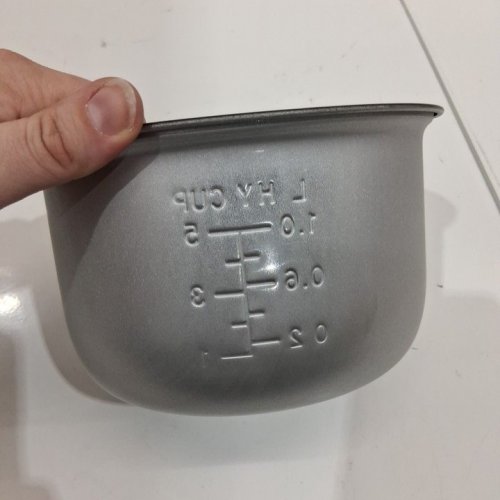 REPLACEMENT HOTPOT/RICE COOKER INNER POT LINER - 1.0 L - GREY image 2