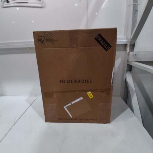 4PK IRIS USA PLASTIC STORAGE BIN TOTE - 33L - CLEAR (MODEL: FB-21E/FB-21EE) image 6
