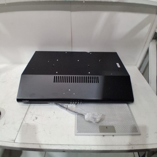 COMFEE' UNDER CABINET DUCTED/DUCTLESS CONVERTIBLE SLIM VENT RANGE HOOD, WITH 3 SPEED EXHAUST FAN AND 2 LED LIGHTS-30" -BLACK-(MODEL:CVU30W4ABB) image 5