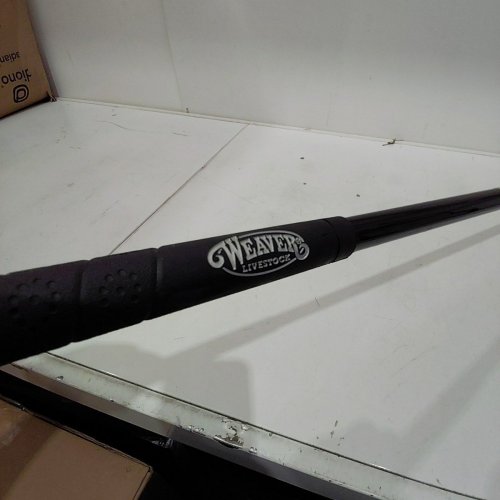 WEAVER LIVESTOCK CATTLE SHOW STICK WITH HANDLE - MEDIUM/54" - BLACK image 3
