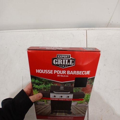 EXPERT GRILL DUAL FUEL 3-IN-1 GRILL COVER - 60" X 18" X 43" - BLACK image 3