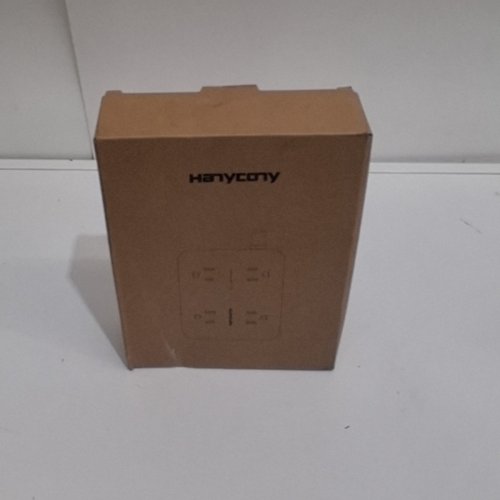 HANYCONY POWER BAR SURGE PROTECTOR WITH 8AC OUTLETS, 4 USB (2 USB C) CHARGING PORTS - 15FT - WHITE (MODEL: HN8U5WC2) image 4