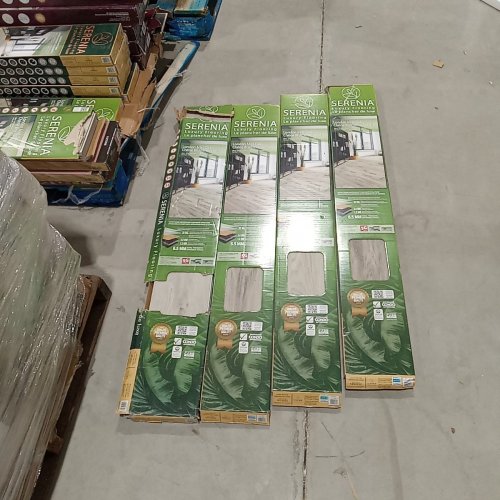 (4) 6PK SERENIA LUXURY FLOORING LONDON MIST OAK VINYL PLANKS - 7.1" X 48.8" - (24 TOTAL) - OAK (MODEL: 3857) image 3