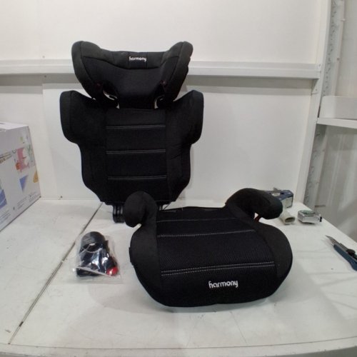 HARMONY DREAMTIME ELITE HIGHBACK BOOSTER CAR SEAT - 40-110LB - BLACK - (MODEL:0303028BLK) image 3