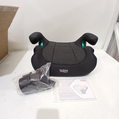 BRITAX UPNGO CLICK BACKLESS BOOSTER CAR SEAT WITH RIGID LUAS - 120LB - RAVEN BLACK (MODEL:E1D487A) image 3