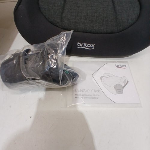 BRITAX UPNGO CLICK BACKLESS BOOSTER CAR SEAT WITH RIGID LUAS - 120LB - RAVEN BLACK (MODEL:E1D487A) image 4
