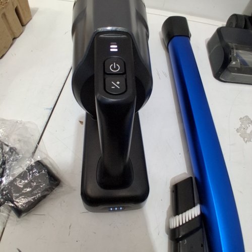 BISSELL POWERCLEAN FURFINDER SELF-STANDING CORDLESS VACUUM WITH TANGLE FREE BRUSH ROLL - 200W - BLUE/BLACK (MODEL: 4052B) image 2