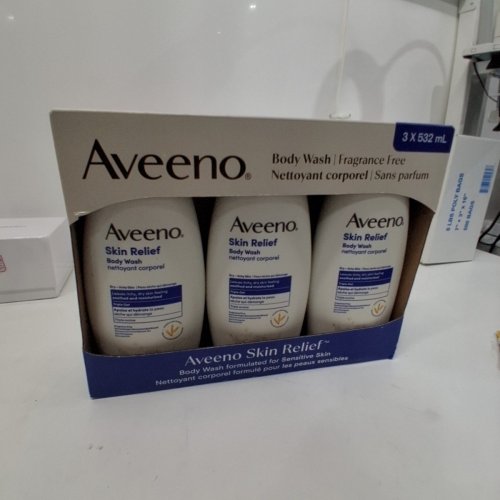3 AVEENO SKIN RELIEF BODY WASH - 532ML EACH image 2