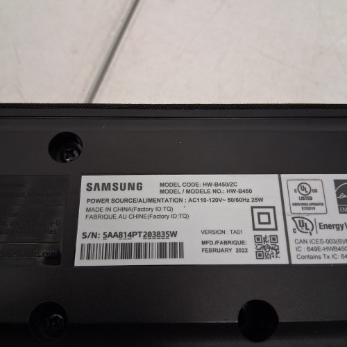 SAMSUNG B450 2.1CH WIRELESS SOUNDBAR AND BASS BOOST - BLUETOOTH - DOLBY AUDIO - (MODEL : HWB450) image 7