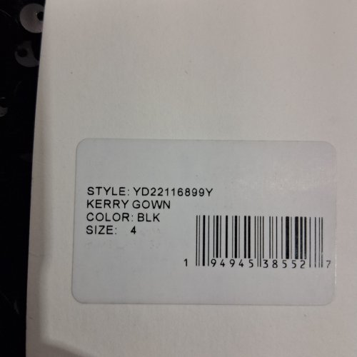 WOMENS LIKELY KERRY GOWN - SIZE 4 (MODE: YD22116899Y) image 2