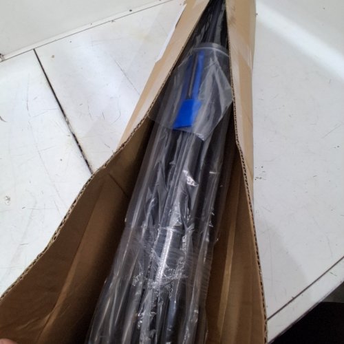 25PK MUZATA ALUMINUM DECK RAILING ROUND BALUSTERS - 36" - BLACK (MODEL:WT13) image 2
