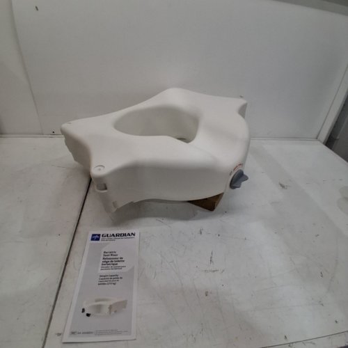 MEDLINE GUARDIAN BARIATRIC SEAT RISER - 4" - WHITE (MODEL: G4-300BRX1) image 3
