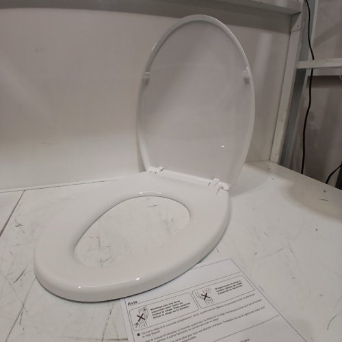TOTO SOFTCLOSE ELONGATED TOILET SEAT - COTTON WHITE (MODEL: SS114#01) image 2