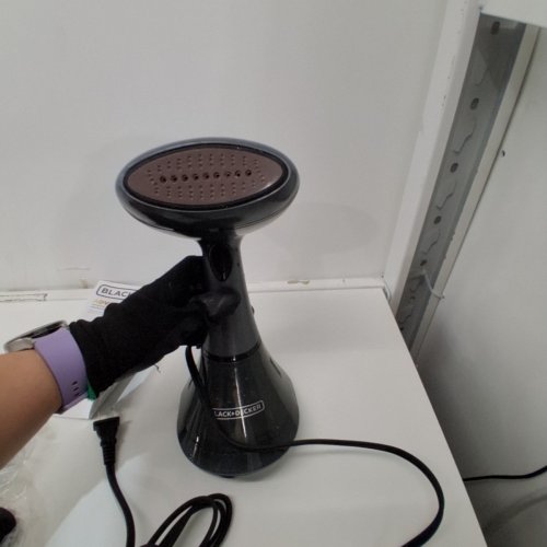 BLACK+DECKER ADVANCED HANDHELD STEAMER, REMOVES WRINKLES FROM FABRICS, CLOTHING AND UPHOLSTERY (MODEL:HGS350 image 4