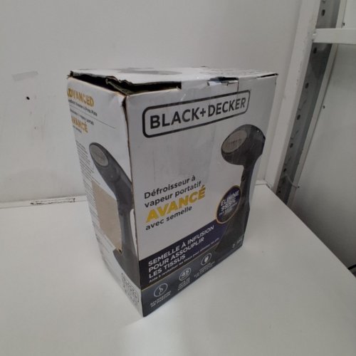 BLACK+DECKER ADVANCED HANDHELD STEAMER, REMOVES WRINKLES FROM FABRICS, CLOTHING AND UPHOLSTERY (MODEL:HGS350 image 5