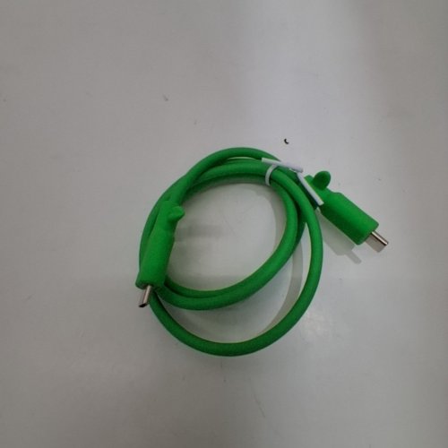 POWKONG FAST CHARGE USB-C TO USB-C CABLE - 3.3FT - GREEN VINE image 3