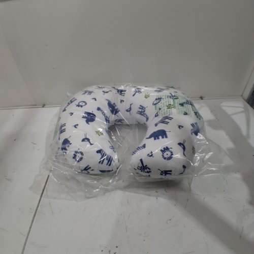 JOLLY JUMPER SITTER NURSING PILLOW CUSHION - ANIMALS/BLUE image 2