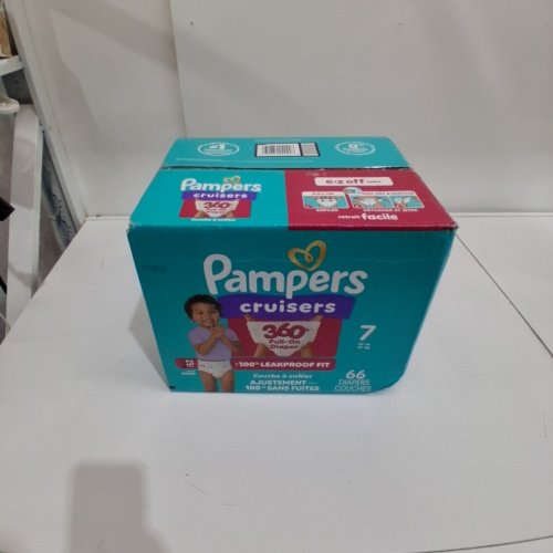 66PK PAMPERS CRUISERS 360° DIAPERS - SIZE 7 image 2
