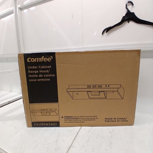COMFEE UNDER CABINET RANGED HOOD - 30" - 200CFM - STAINLESS STEEL (MODEL: ‎CVU30W2AST) image 4
