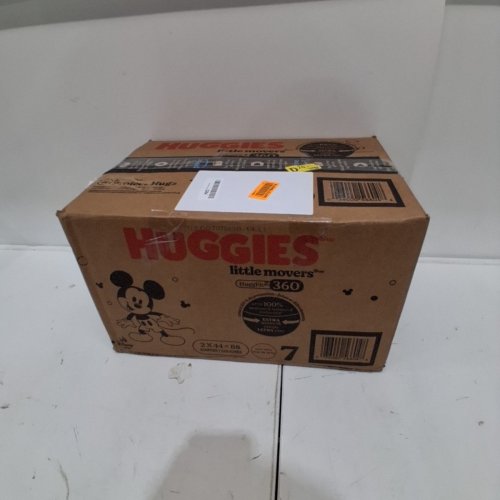 88PK HUGGIES LITTLE MOVERS DIAPERS - SIZE 7 - DISNEY MICKEY MOUSE image 3